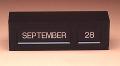 Desk-Mounted, Self-Storing Calendar Plaques, Single- & Double-Sided  - Image 1