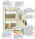 40 Key Capacity Uni-Tag Key Cabinet - Image 1