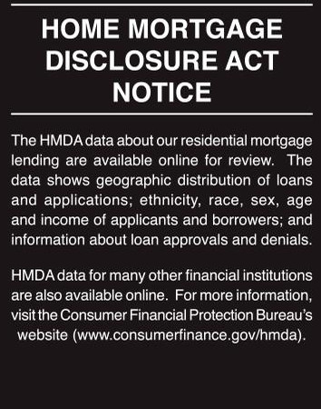 Home Mortgage Disclosure Act Notice - Wall Signs - Main Image