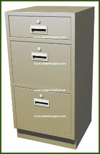 Teller Pedestal with 1 “S” Drawer, 2 Legal File Drawers 