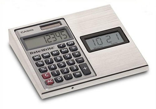 Combination Digital Clock-Calendar and Calculator - Surface Mounted  - Main Image