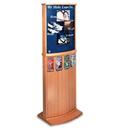 Two-Sided Floor Standing Graphics Display