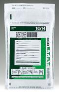 Green ECO STAT Tamper Evident White Bags 10