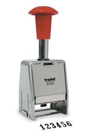 The Trodat 5756M numbering machine is ideal for automatic labeling or document numbering